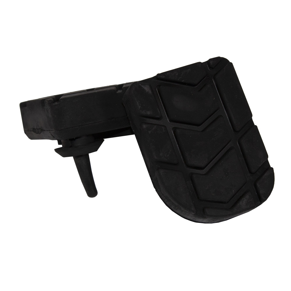 FOOT PEG TRIAL ALUMINIUM-ADJUSTABLE 60mm WIDE RUBBER INSERTS